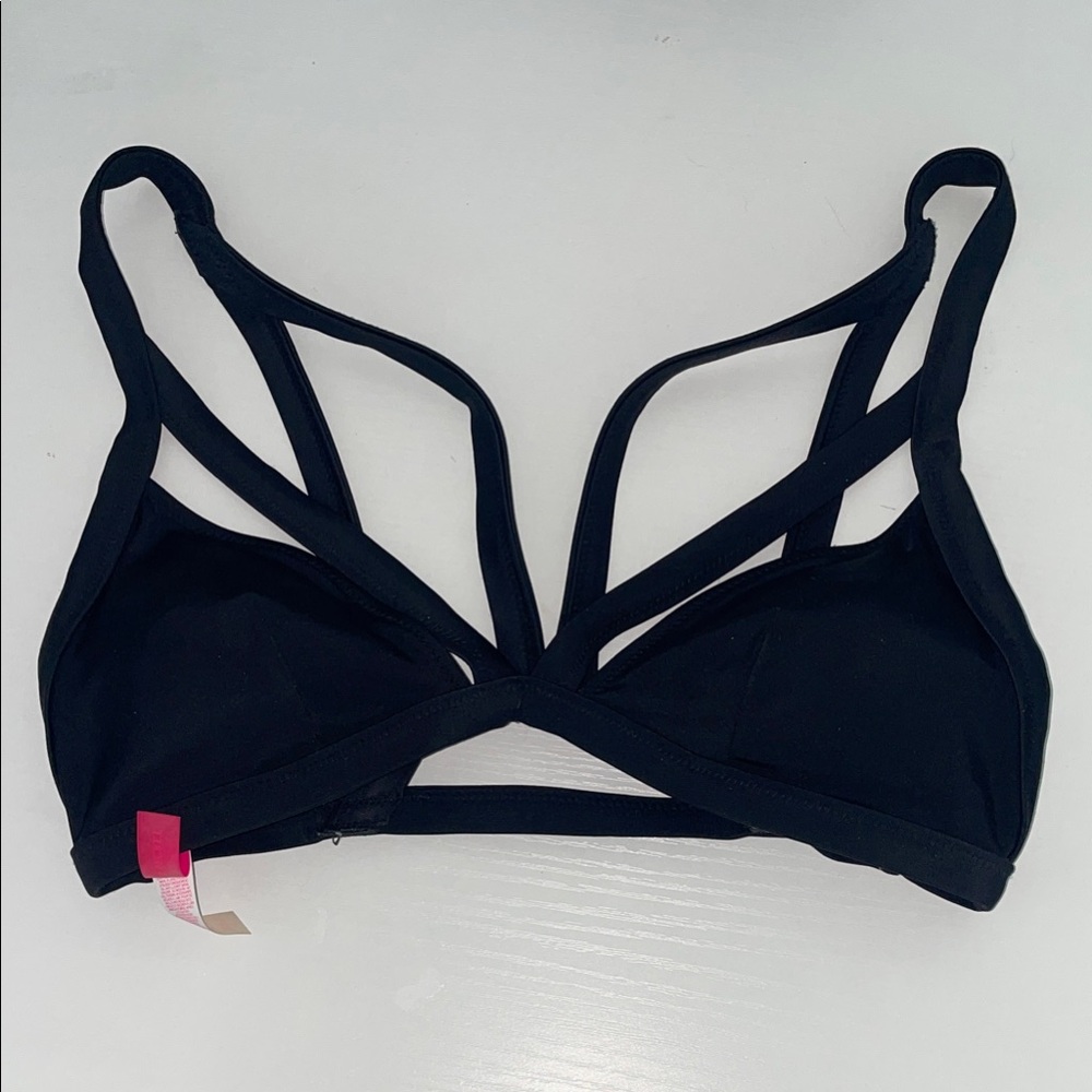 VICTORIA’s SECRET Black Strappy Women's Bikini Top
